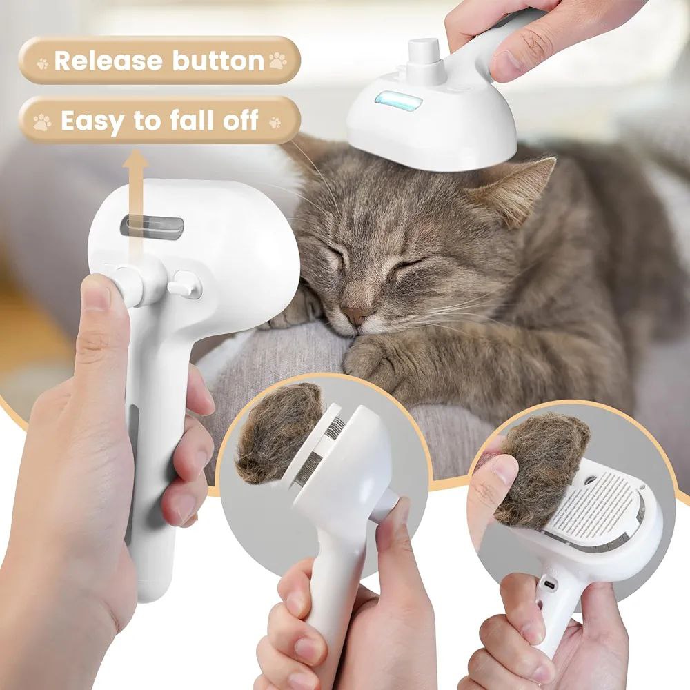 3 in 1 Cat Steam Brush