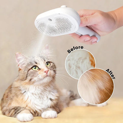 3 in 1 Cat Steam Brush