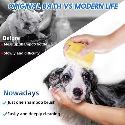 Pet Shampoo Brush